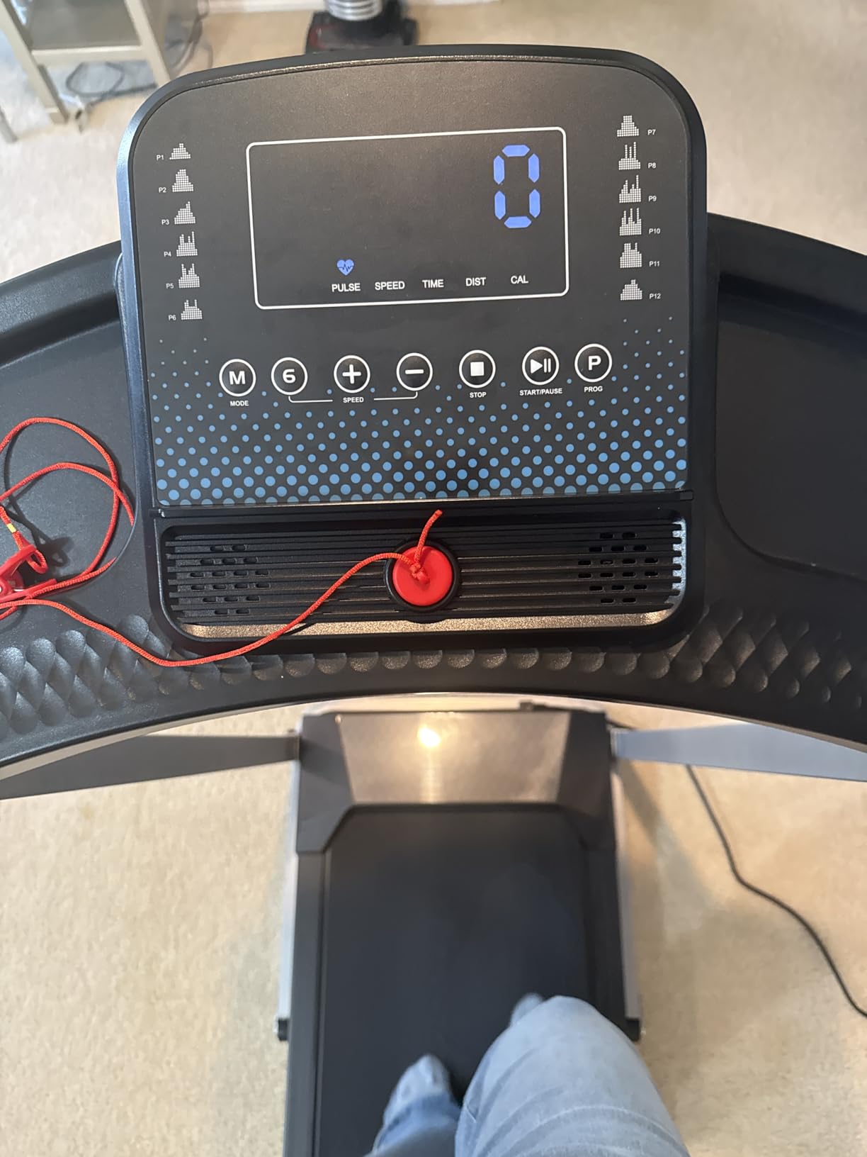Cardirun Foldable Treadmills for Home with 10% Incline, 400 LBS Capacity customer photo 2