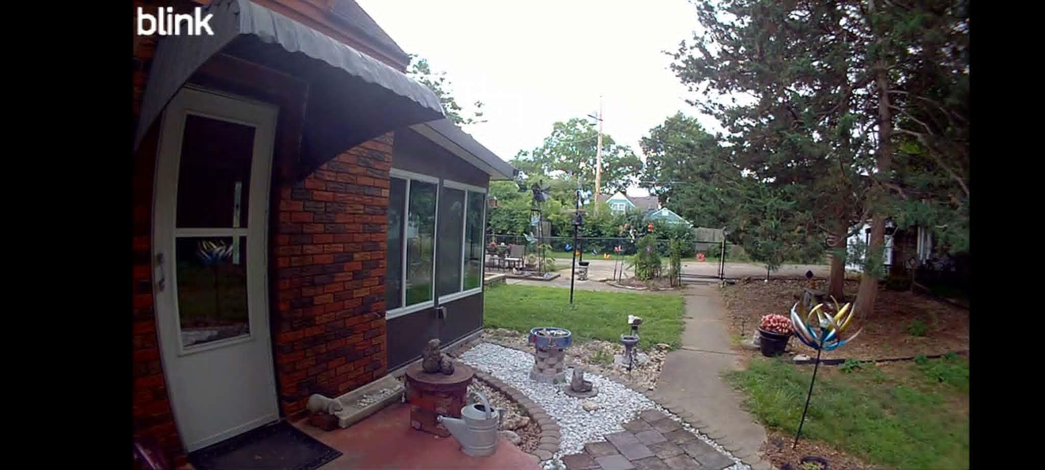 Blink Outdoor 4 – Wireless smart security camera, two-year battery life, 1080p HD day and infrared night live view, two-way talk. Sync Module Core included – 2 camera system customer photo 1