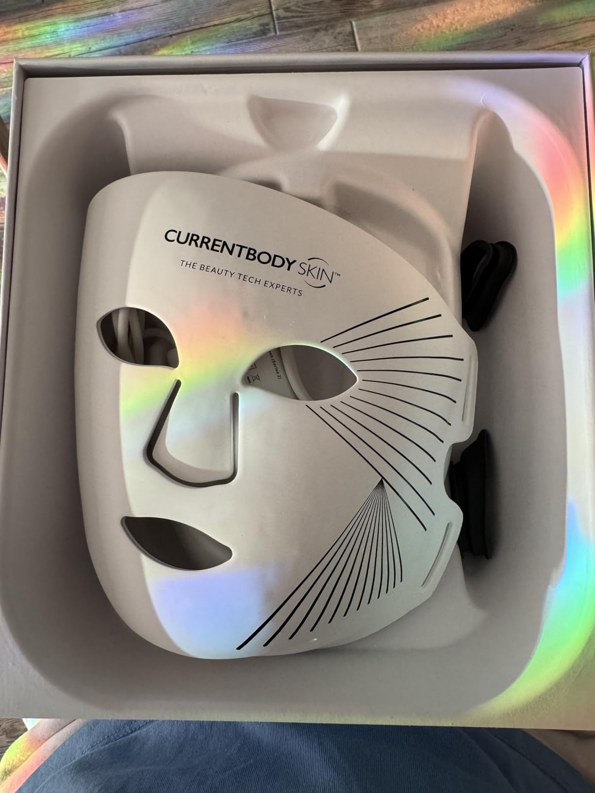 CurrentBody Skin Red Light Therapy LED Face Mask: Series 2 customer photo 2