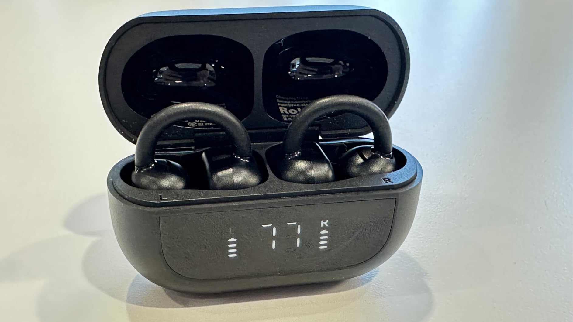 TOZO OpenEarRing Open Ear Earbuds 40H Bluetooth 5.4 Lightweight Comfort customer photo 1