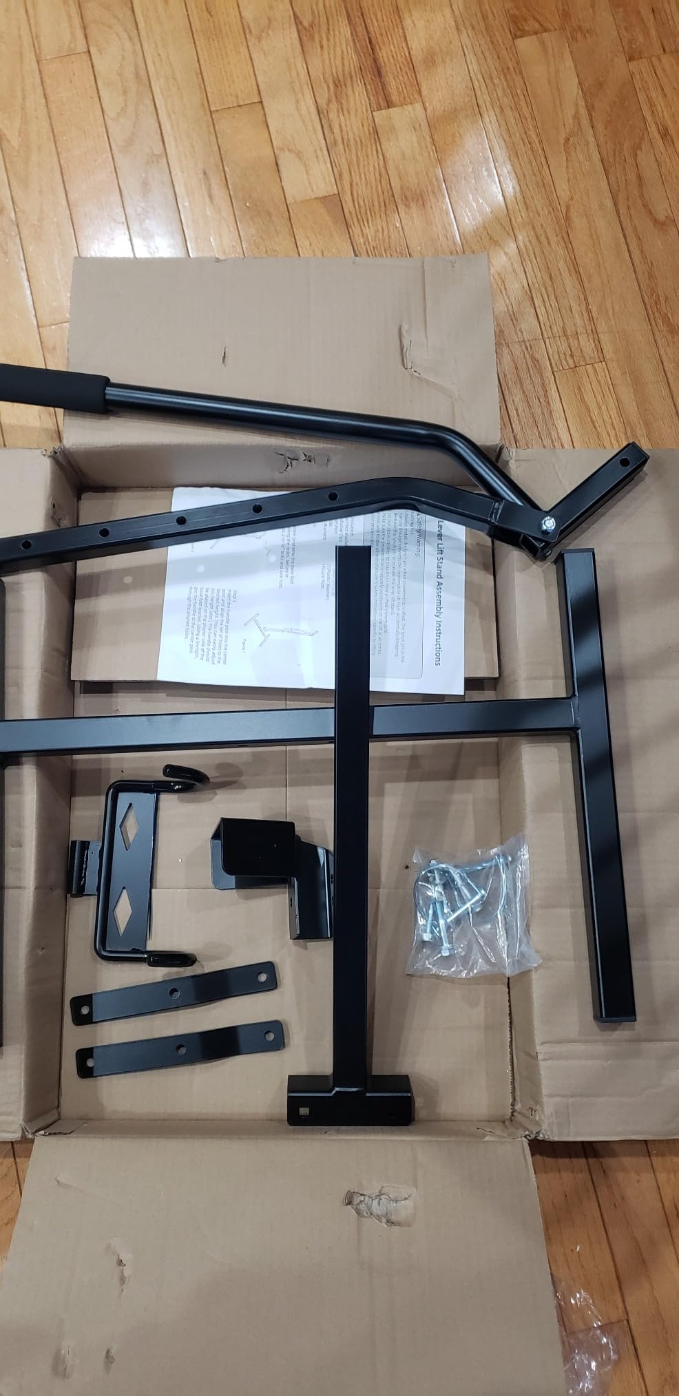 Snowmobile Lever Lift Stand, Fit Most Snowmobile, Support up to 2000 lbs with Handlebar Cup, Max 33