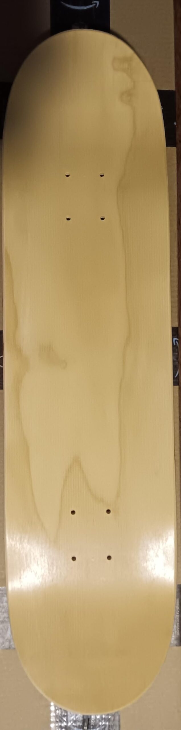 Blank Maple Skateboard Decks, 31 x 8 inch 7-Layer Maple Double Tail Skateboard Decks Set customer photo 1