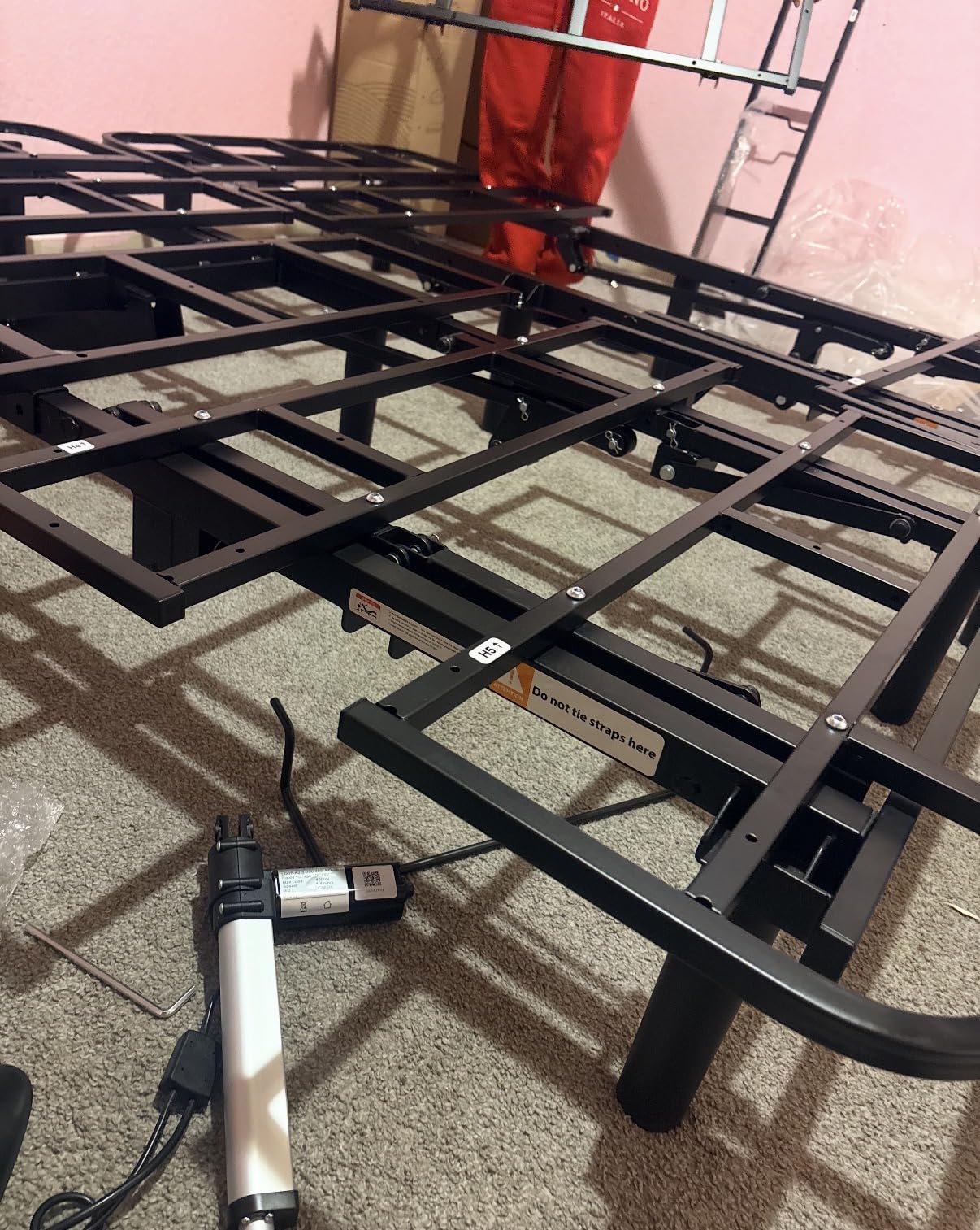 FLEXISPOT Split King Adjustable Bed Frame Base, Quiet Motor & Easy Assembly customer photo 2