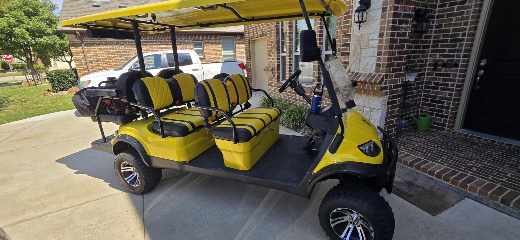 LOSSIGY 48V Lithium Battery Golf Cart Conversion Kit with Charger & Monitor | 100AH Deep Cycle LiFePO4 Battery 5.12Kwh Built in 200A Bluetooth BMS Peak Current 1000A (3-5s) Perfect for Solar System RV customer photo 2