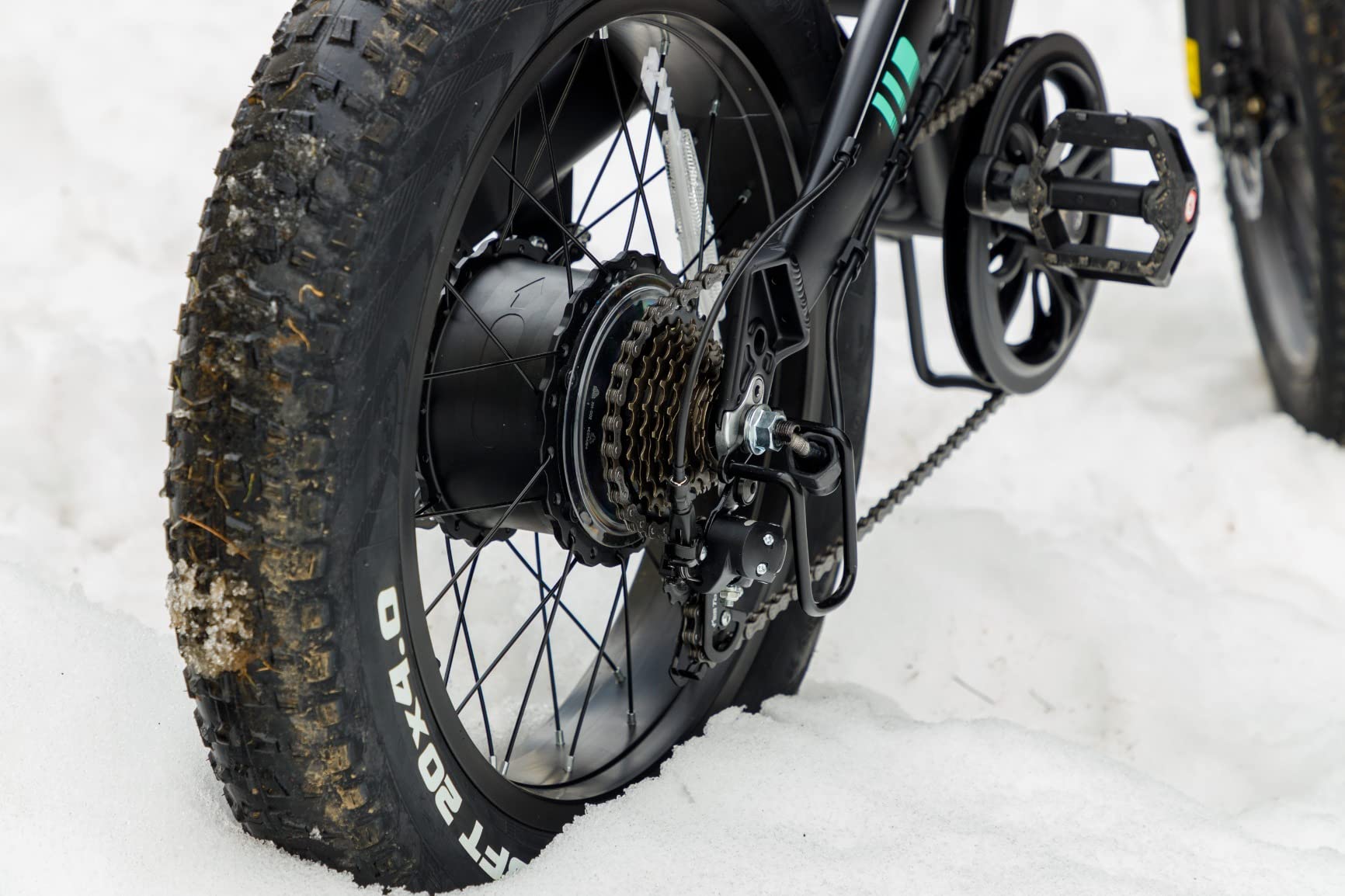 Wooken Electric Bike, 20''X4.0 Fat Tire Electric Bike for Adults customer photo 1