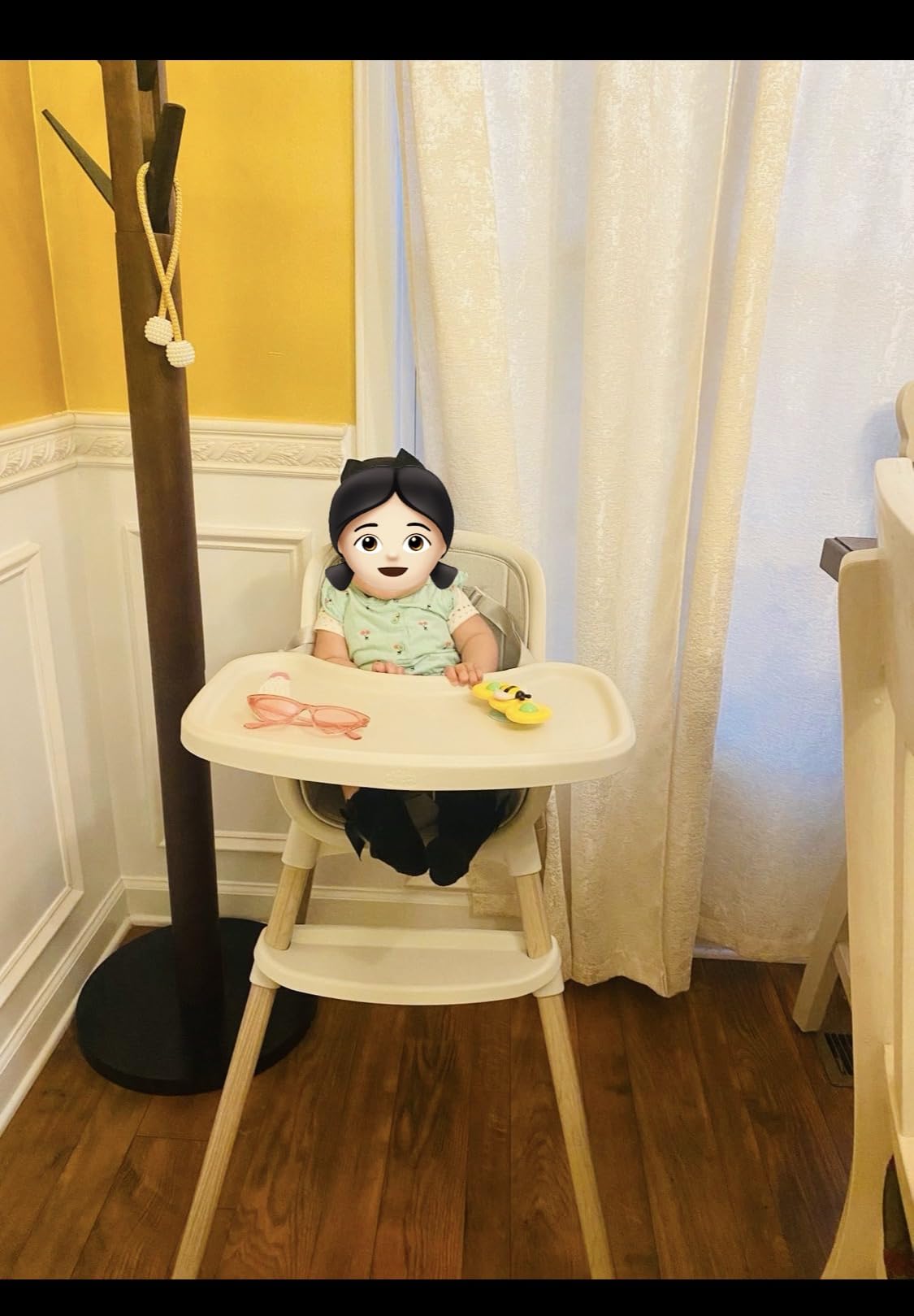 Chicco Zest LE 4-in-1 Folding High Chair, Baby Chair, Youth Stool | Chai, wipeable seat pad, BPA-free removable tray, 5-point harness, up to 60 lbs customer photo 2