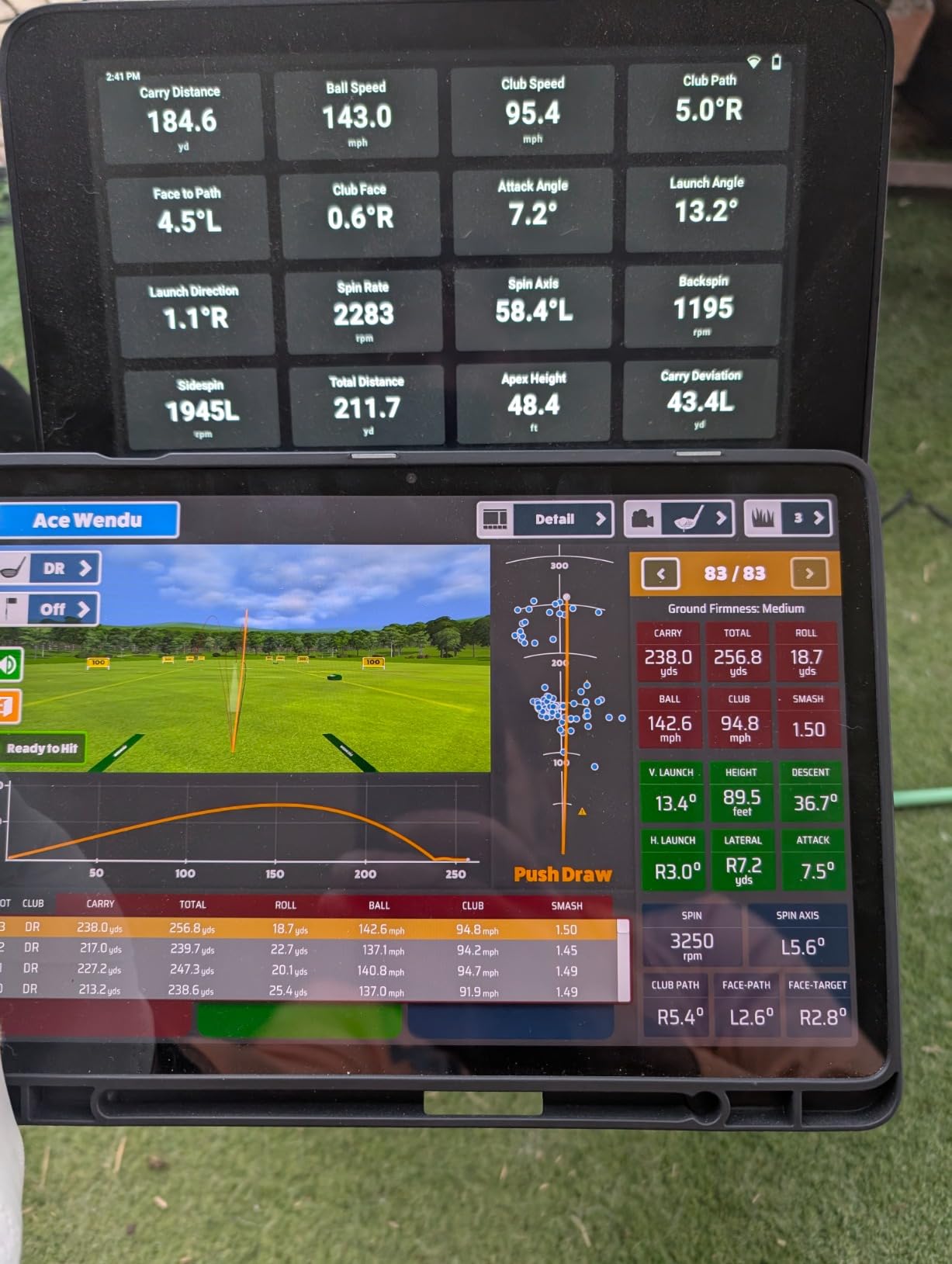 Garmin Approach® R50, Premium Golf Launch Monitor & Simulator customer photo 1