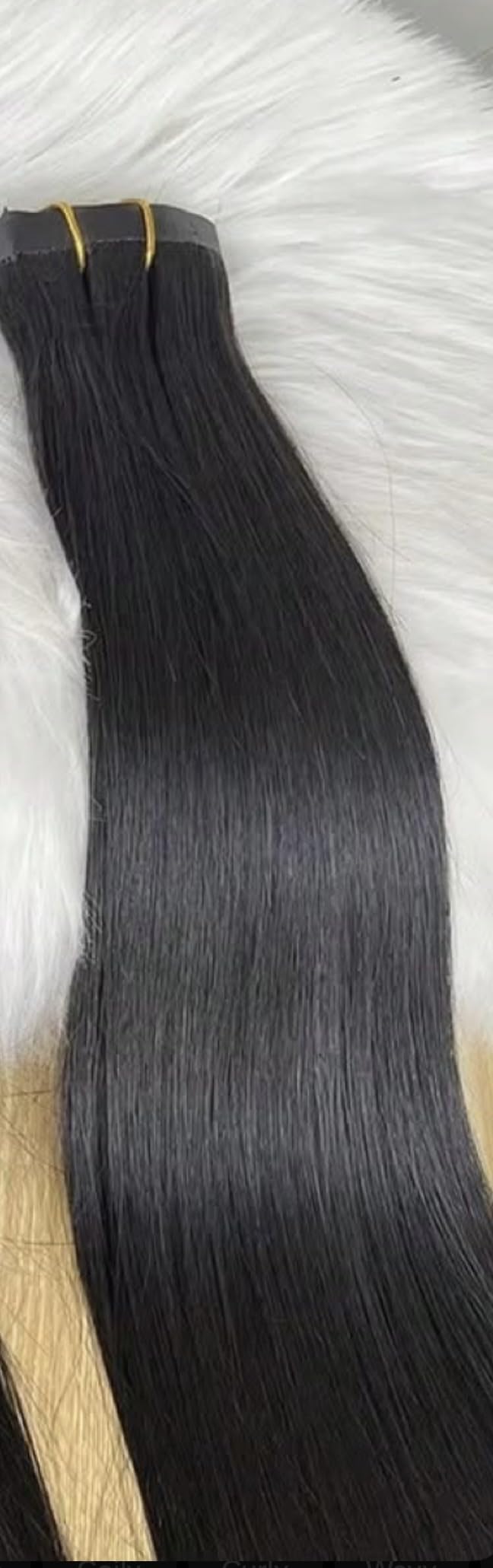 Clip in Hair Extensions Real Human Hair, 20 Inch 105g 100% Remy Human Hair Clip in Extensions for Women, Invisible Straight Seamless Clip ins Hair Extensions 8pcs Double Weft #1B Natural Black customer photo 1