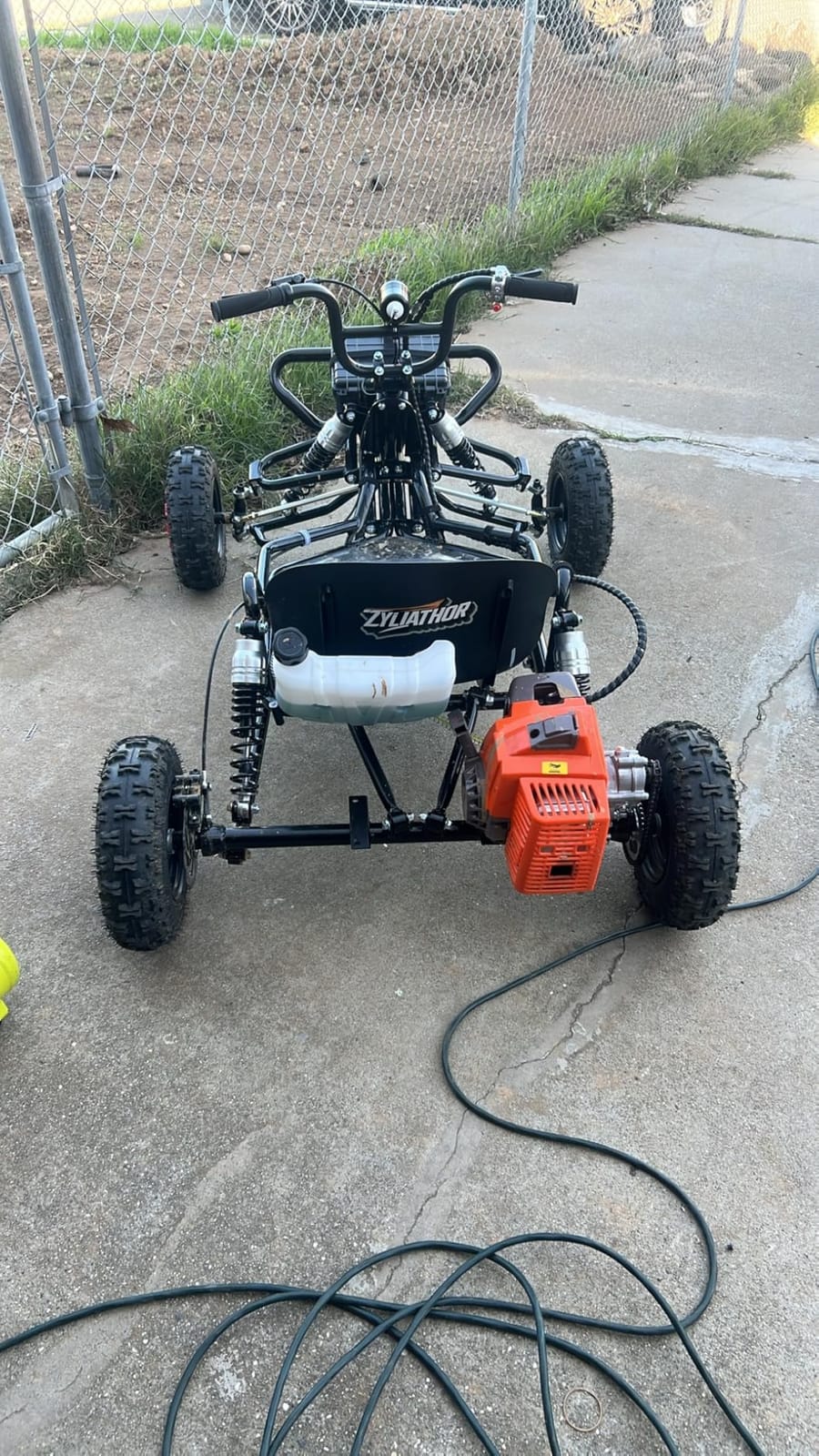 Zyliathor 63cc Gas Off-Road Go Kart for Adults & Kids (Black) customer photo 2