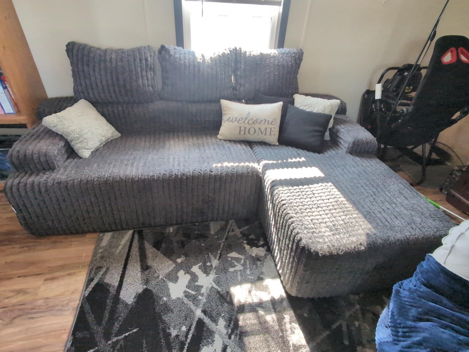 Hobestluk Boneless Couch Modular Sectional Sofa L-Shape Lounge Cloud Couch customer photo 1