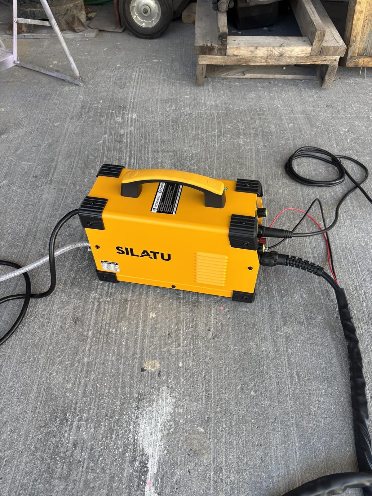 SILATU 55A Plasma Cutter, Non-Touch Pilot Arc, 110V/220V, 2/3