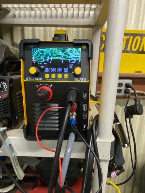 SILATU 55A Plasma Cutter, Non-Touch Pilot Arc, 110V/220V, 2/3