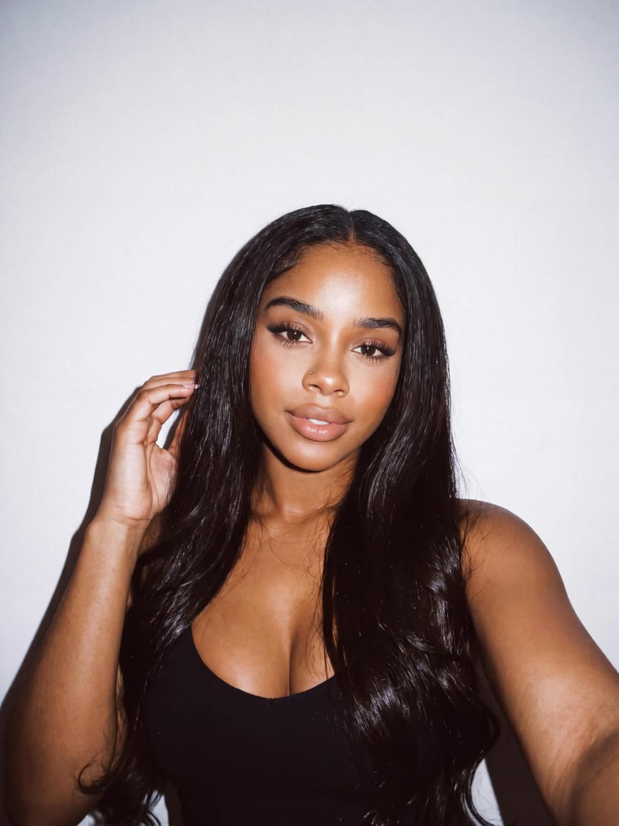 30 Inch Body Wave Lace Front Wigs Human Hair 13x6 HD Lace Frontal Wig | 200% Density Body Wave Human Hair Wig Pre Plucked 10A Glueless Wigs Human Hair With Baby Hair Natural Black customer photo 1