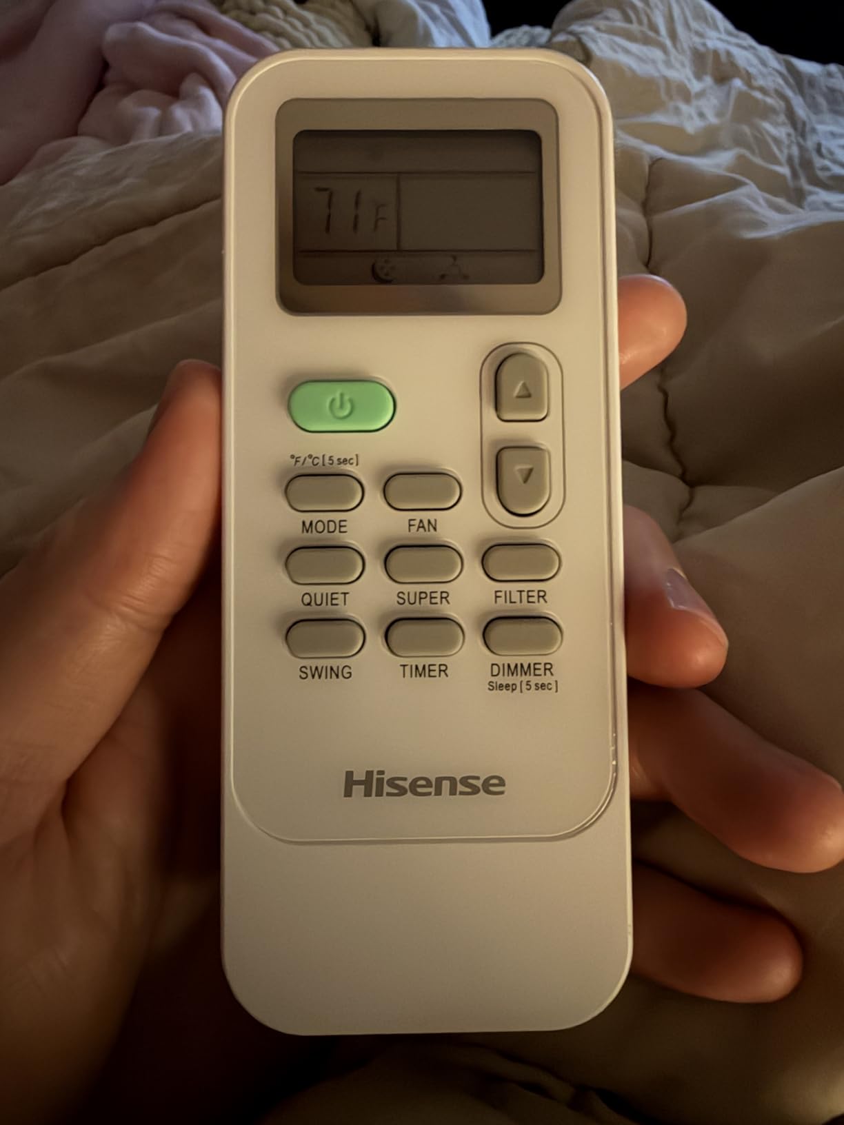 Hisense API0825UW1D Smart Inverter Twin Hose 8,000 BTU (DOE) 350 SF Heat/Cool Tower Portable Air Conditioner, White customer photo 1