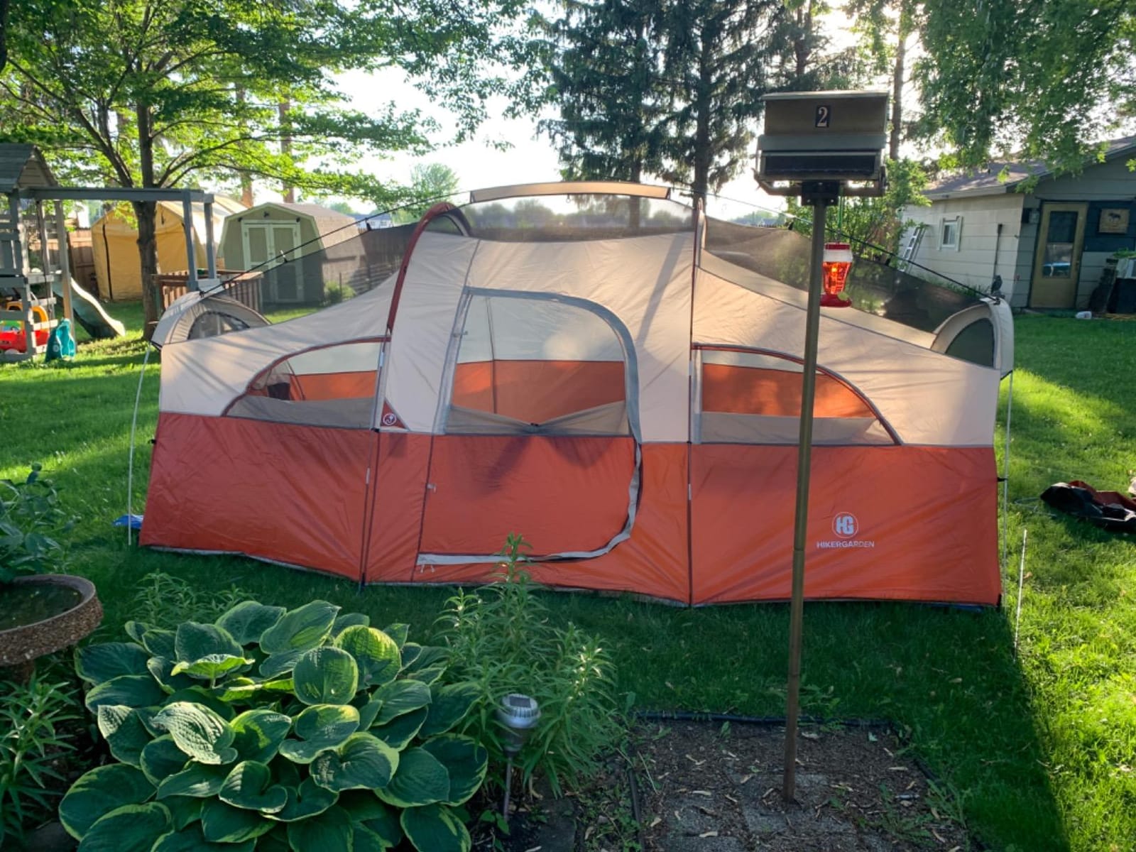 CAMPROS CP 12 Person Camping Tent, 3-Room Family Tent, Rainfly, Waterproof customer photo 2