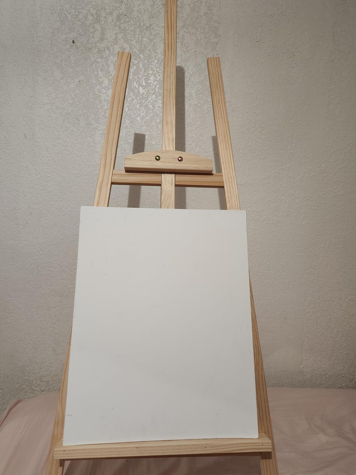 Adjustable Pine Wooden Painting Easel, Art Easel for Display customer photo 2