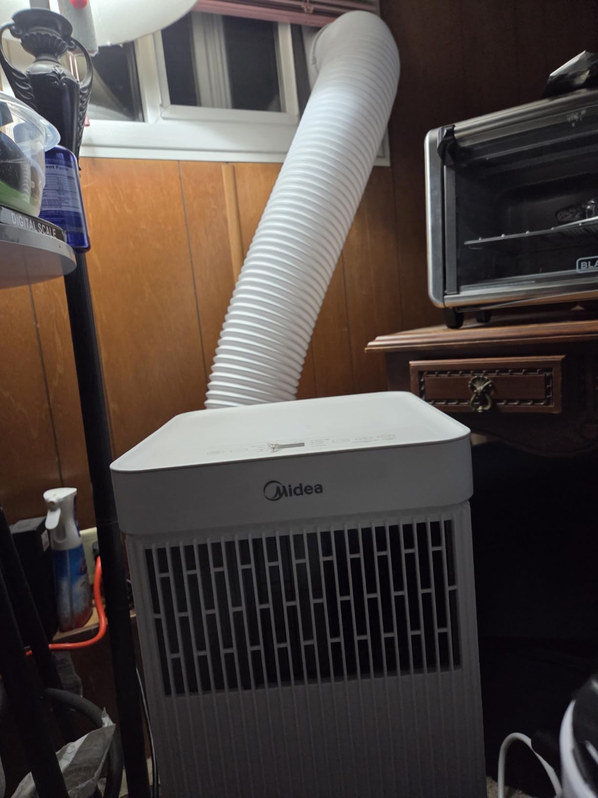 Midea 8,500 BTU ASHRAE Portable Air Conditioner, Cools up to 150 Sq. Ft. customer photo 1