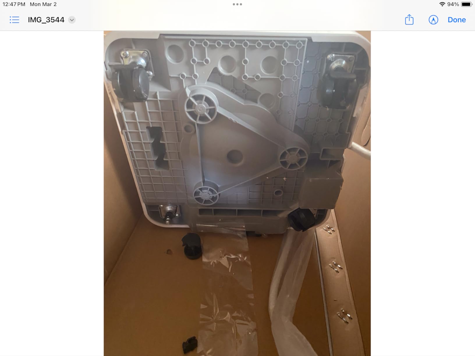 Midea 8,500 BTU ASHRAE Portable Air Conditioner, Cools up to 150 Sq. Ft. customer photo 2