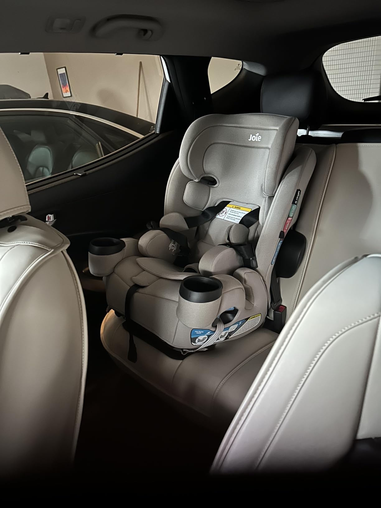 Joie Baby Saffron SI 4-in-1 Convertible Car Seat to High-Back & Booster | Convertible to Rear & Forward-Facing, High-Back & Booster, LockTight Install, Side Impact Protection, No-Rethread Harness customer photo 1