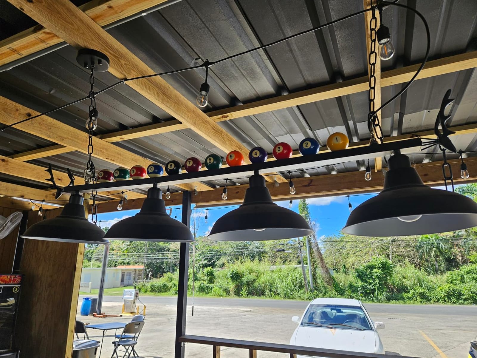 Pool Table Light, Billiard Light for 7' 8' 9' Pool Table, Hanging Billiards Light for Billiard Room, Game Room, Restaurant, Coffee Shop (4 Lights) customer photo 2
