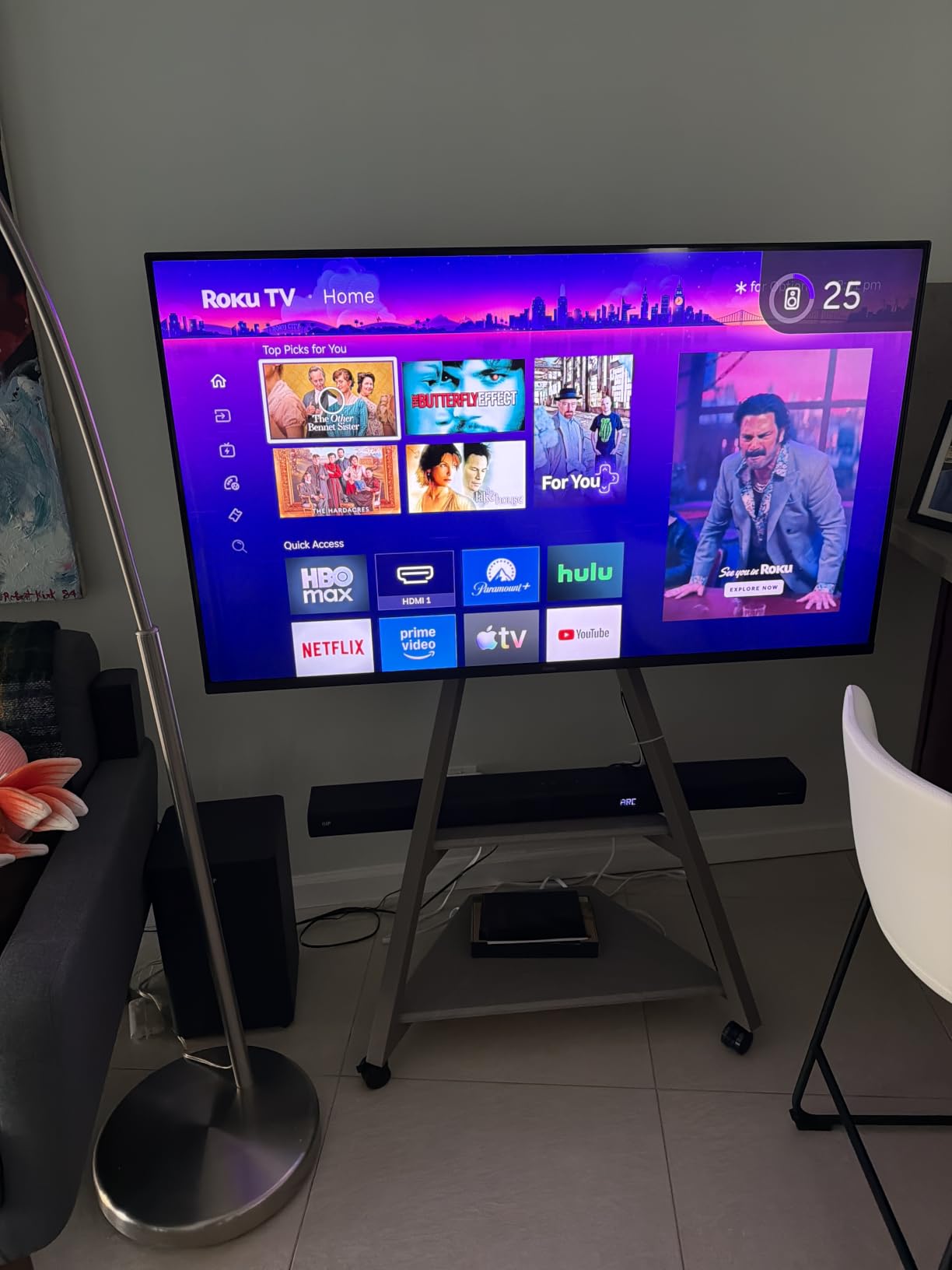 Roku 55-Inch Pro Series Smart TV - 4K QLED Mini-LED TV - RokuTV customer photo 2
