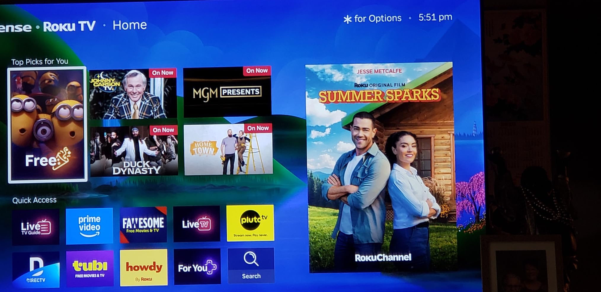 Roku 65-Inch Plus Series Smart TV - 4K QLED Mini-LED TV - RokuTV customer photo 2