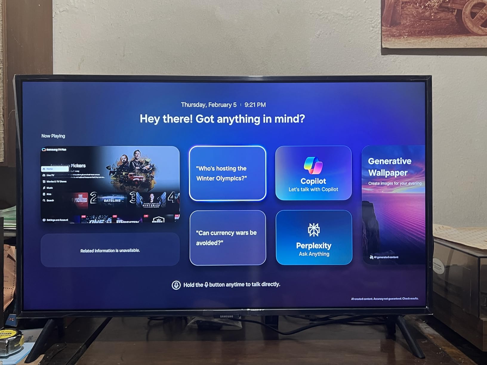 Samsung 32-Inch Class QLED Q8F 4K UHD Smart TV (2025 Model) Q4 AI Processor, 100% Color Volume with Quantum Dot, AirSlim Design, Endless Free Content, Samsung Vision AI, Alexa Built-in customer photo 2