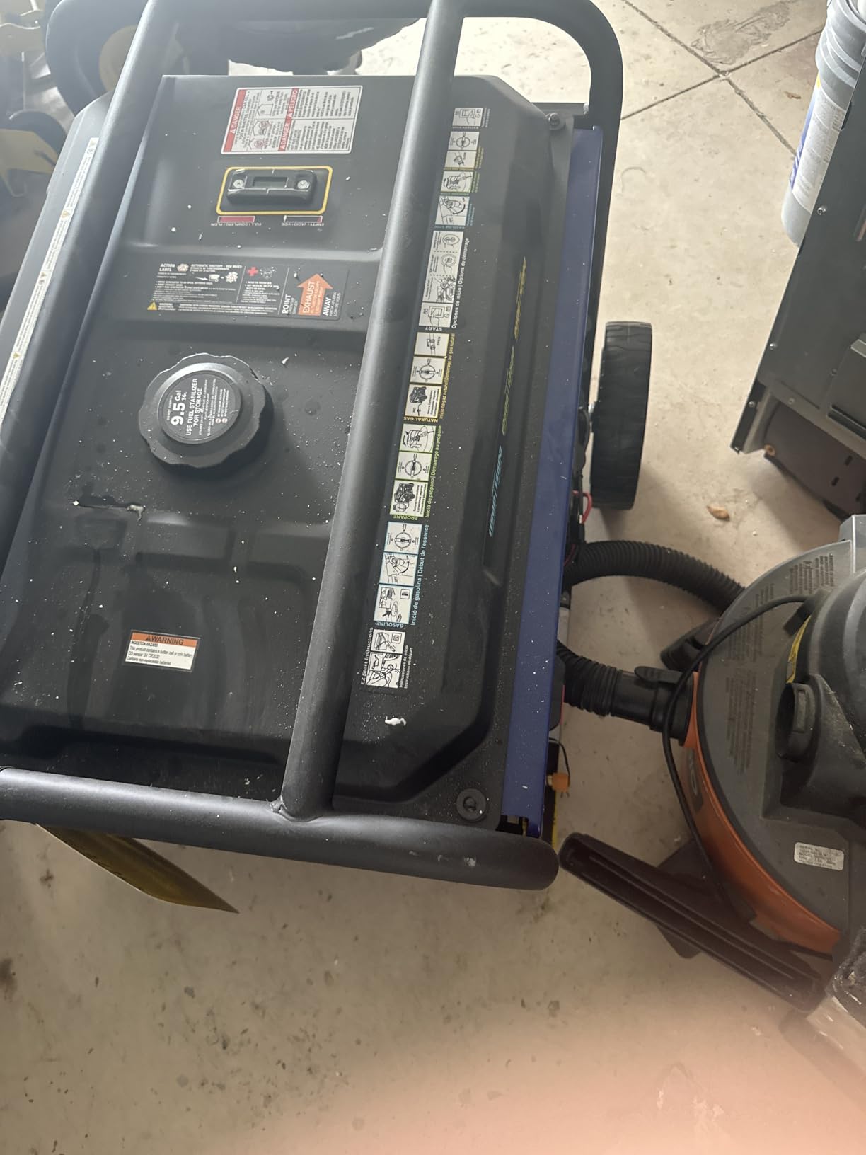 Westinghouse 14500 Peak Watt Dual Fuel Home Backup Portable Generator, Remote Electric Start, Transfer Switch Ready, Gas and Propane Powered customer photo 1