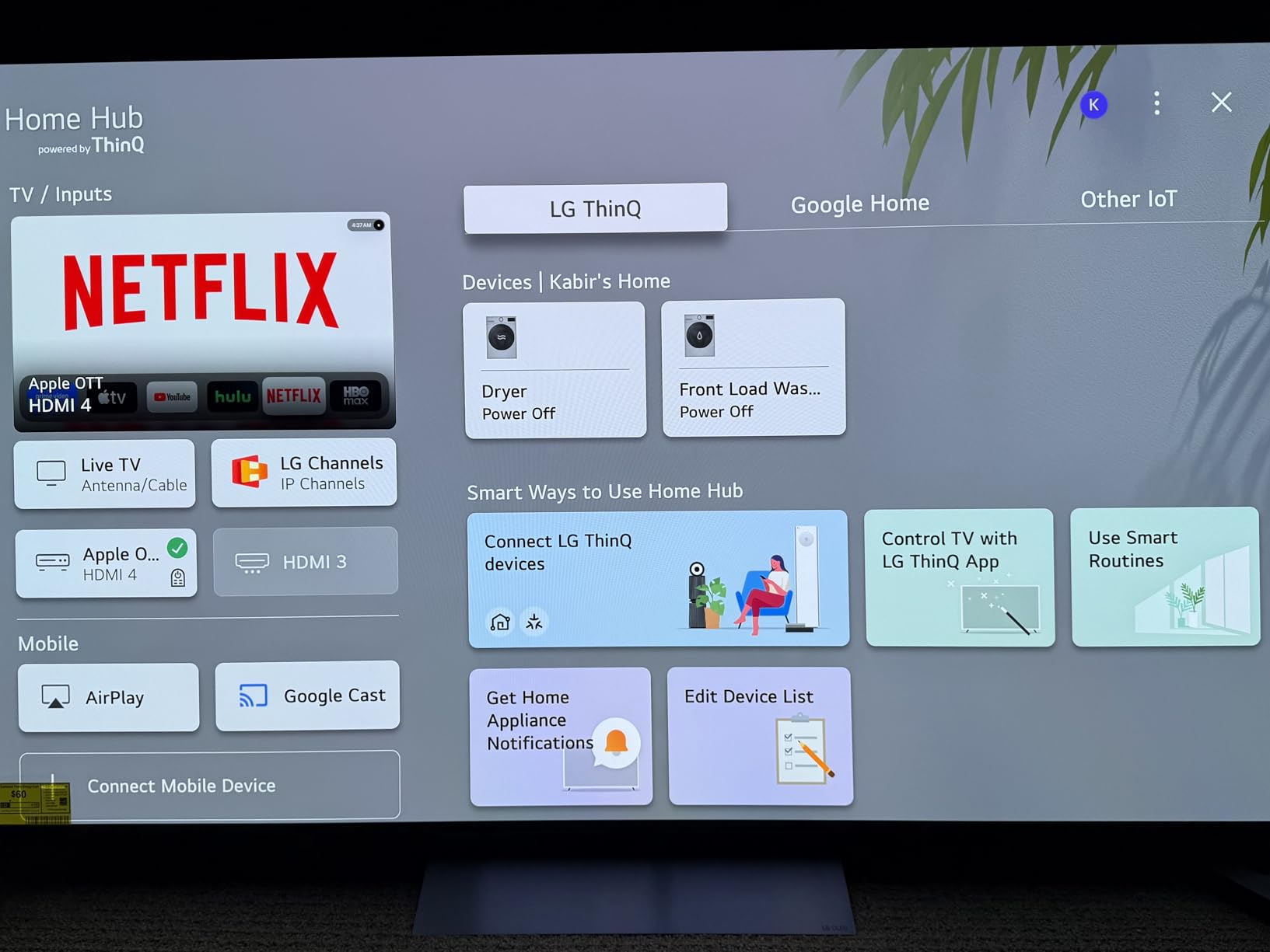 LG 55-Inch Class OLED evo AI 4K C5 Series Smart TV w/Dolby Atmos, Dolby Vision, HDR10, AI Super Upscaling 4K, Filmmaker Mode, Wow Orchestra, Alexa Built-in (OLED55C5PUA, 2025) customer photo 2