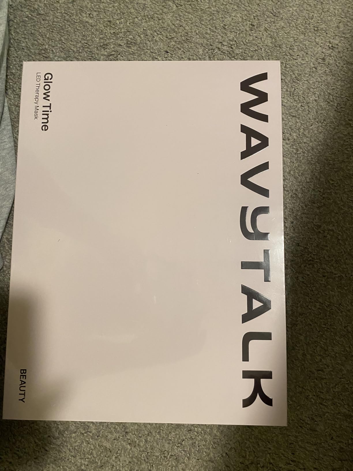 wavytalk Red Light Therapy Mask for Face, Glow Time LED Face Mask 850nm NIR customer photo 2