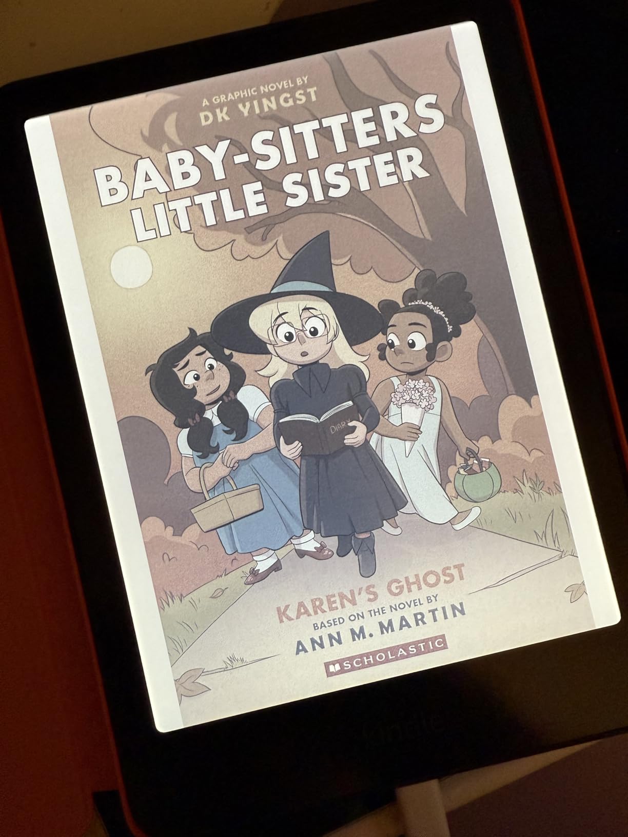 Amazon Kindle Colorsoft Kids 16 GB (newest model) – Lightweight, compact, and designed for reading—no apps, videos, or games. – with cover, Fantasy River customer photo 2