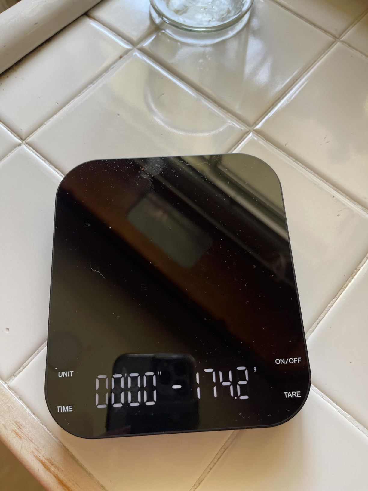 Pour-Over Coffee Scale with Timer, 100-Day USB-C Rechargeable customer photo 2