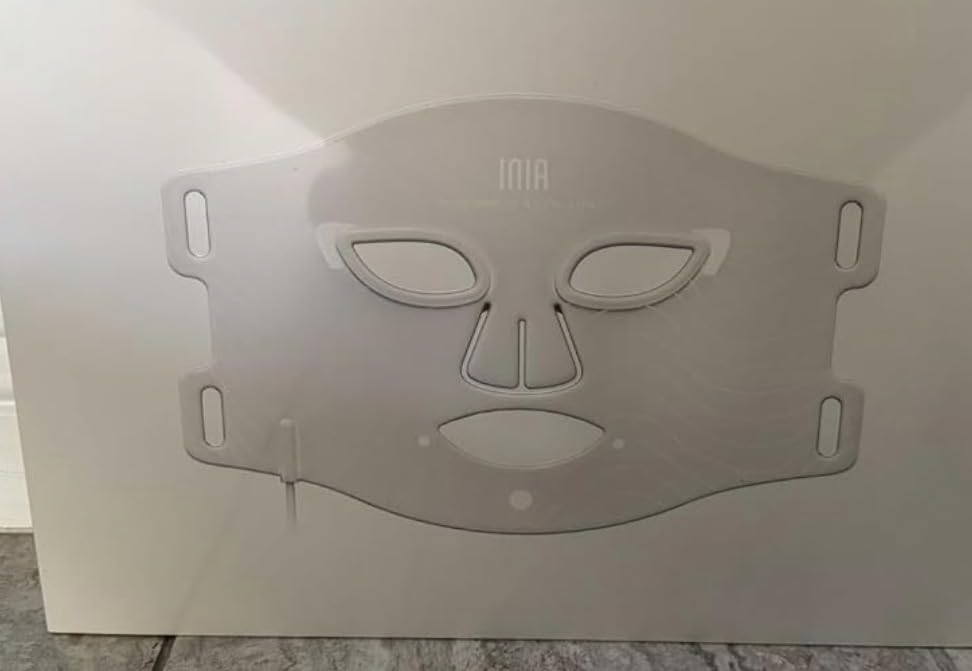 INIA Red Light Therapy Mask for Face, 850nm NIR, Red/Blue LED Light 4 Modes customer photo 1