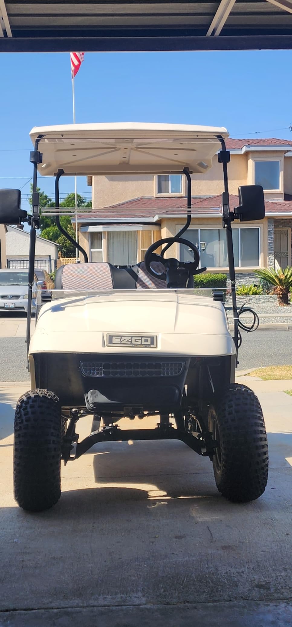Golf Cart Windshield for EZGO TXT 1995-2013 Gas & Electric, 40.7