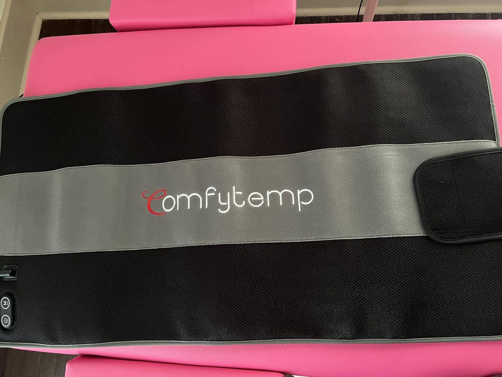 Comfytemp Red Light Therapy Mat for Body, 33'' x 17'', 660nm & 850nm Flexible Near Infrared Light Therapy Pad, Wearable Light Blanket with Timer customer photo 2