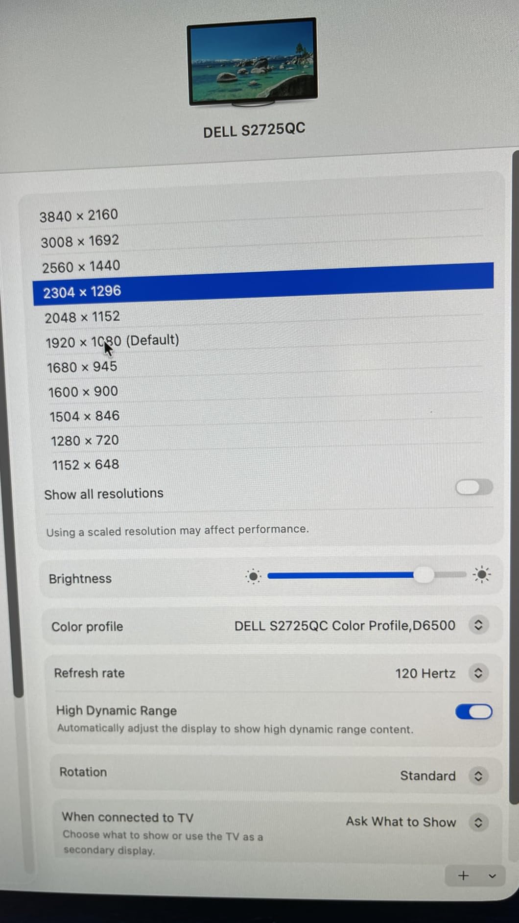 Dell 27 Monitor S2725QC, 4K UHD IPS, 120Hz, 99% sRGB, USB-C, Eye Comfort Technology customer photo 2