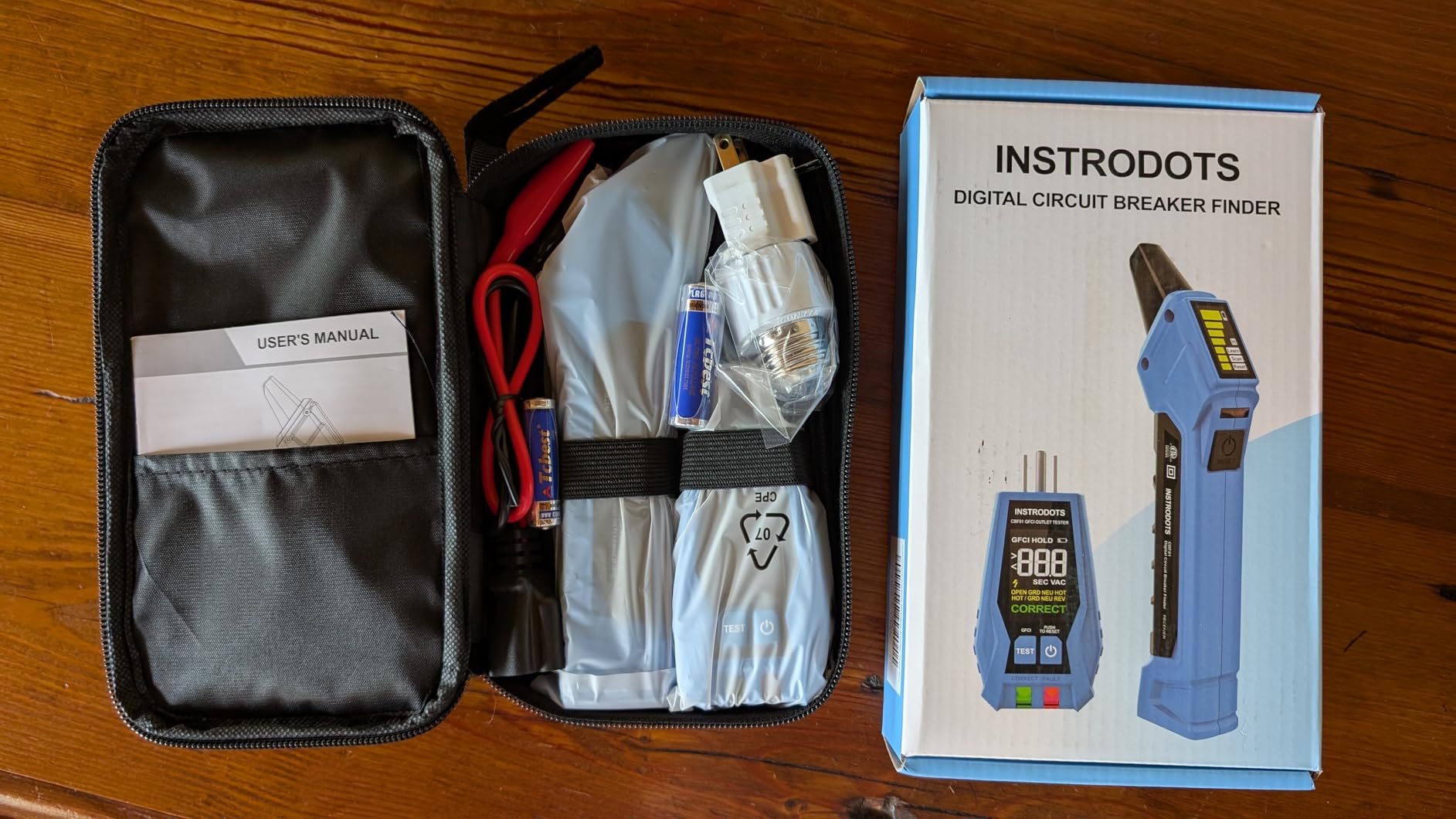 Circuit Breaker Finder, AC 90-135V Circuit Tracer Tool Kit customer photo 2