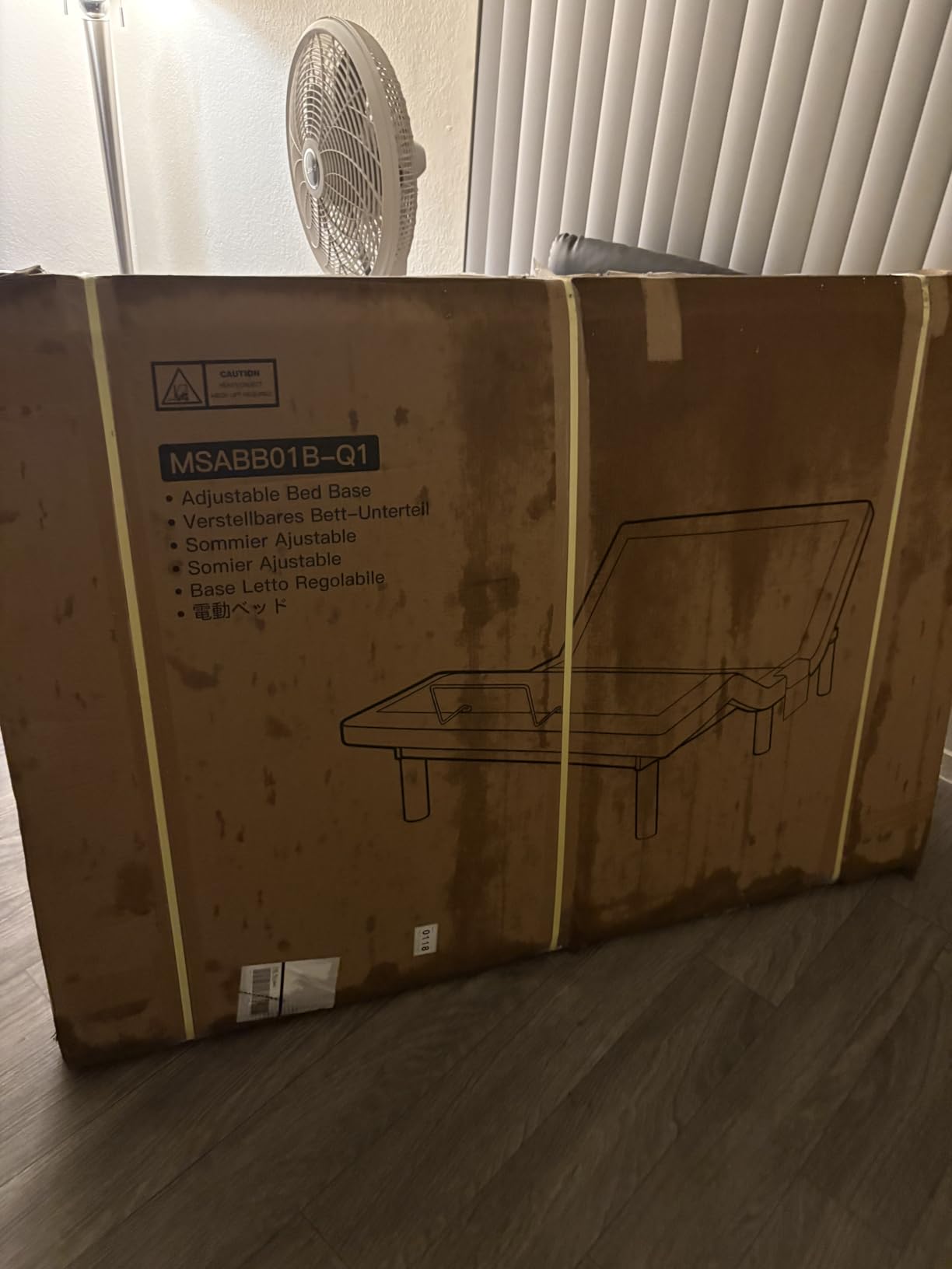Pipishell Adjustable Bed Frame Split King with Massage and Zero Gravity customer photo 1