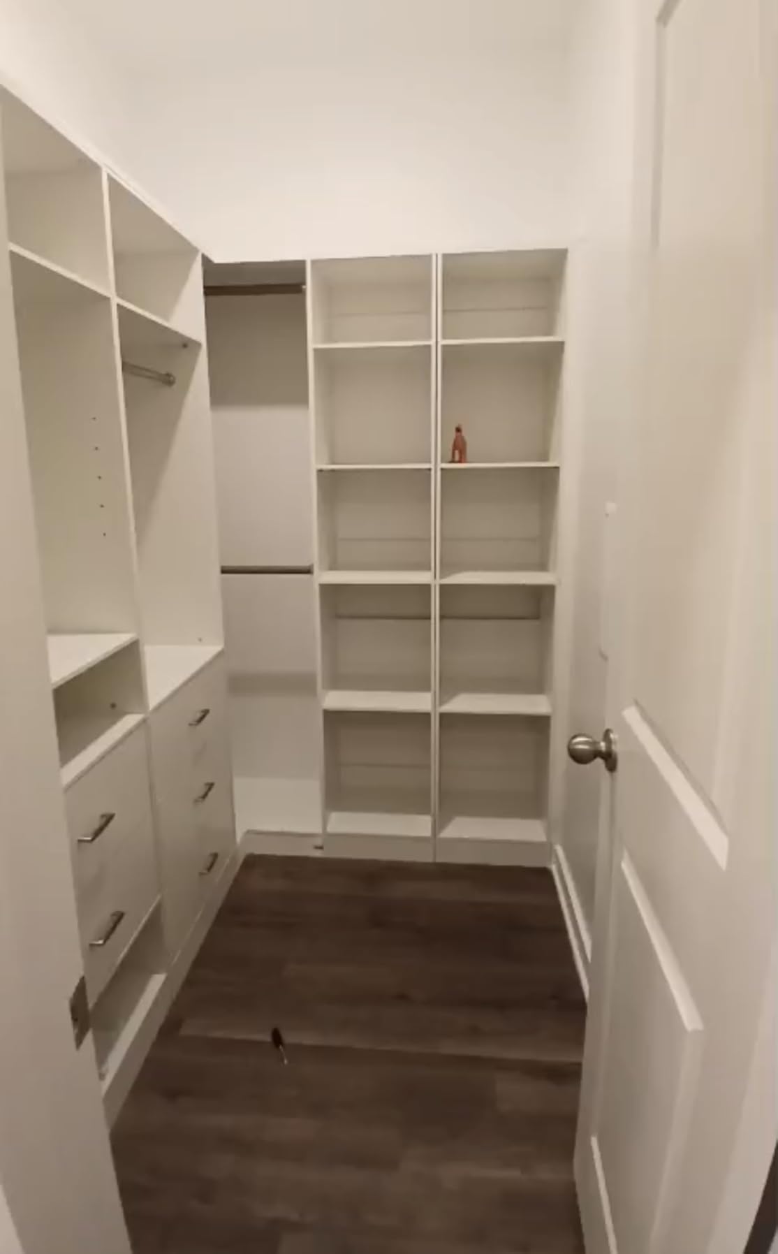 Besiost Corner Closet System with 3 Drawers, Corner Closet Organizer System customer photo 1