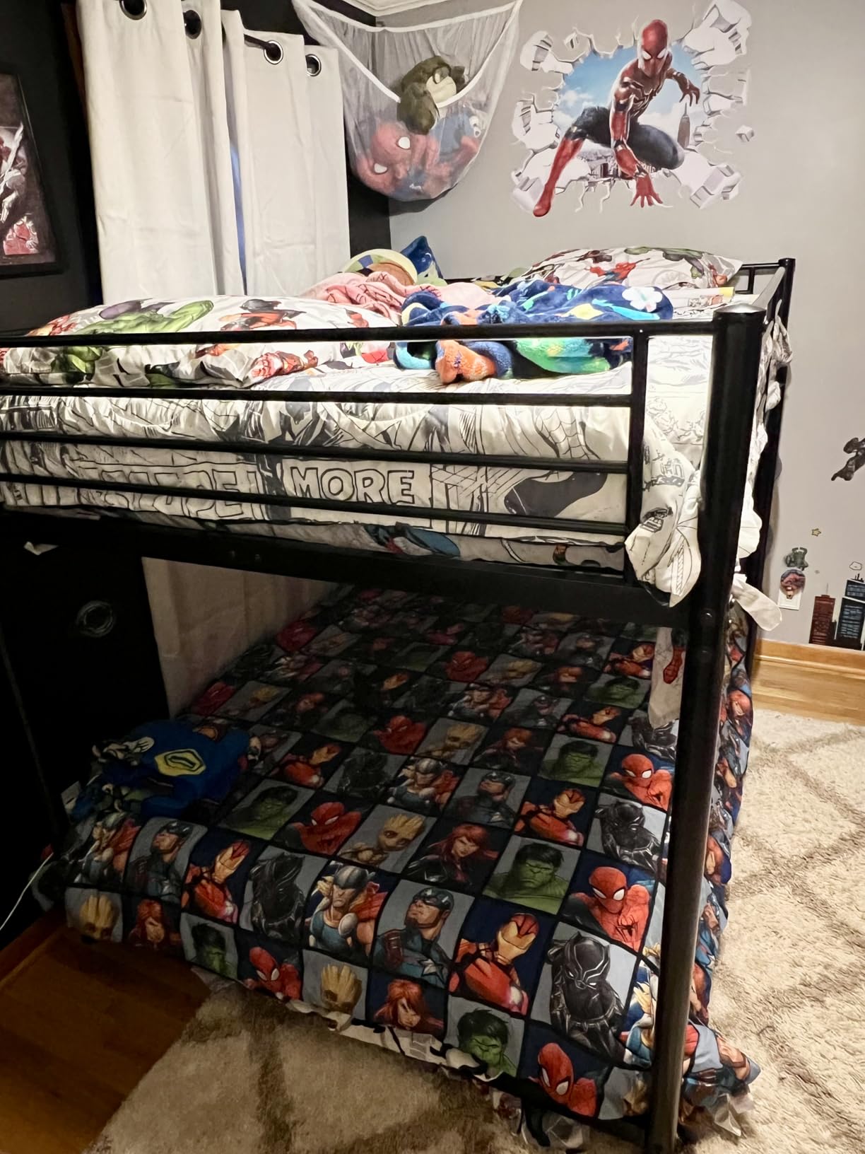 Metal Twin Over Full Bunk Bed, Bunk Beds Twin Over Full Size customer photo 1