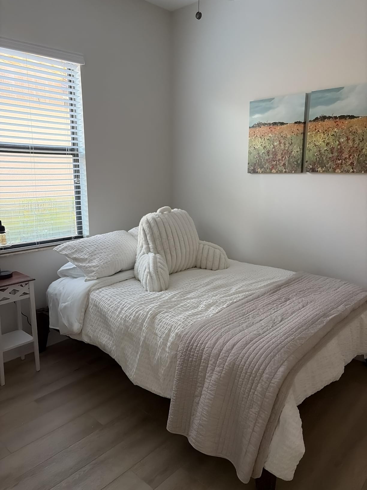 Thor Japanese Joinery Bed Frame Queen, Solid Wood (Light Oak) customer photo 2