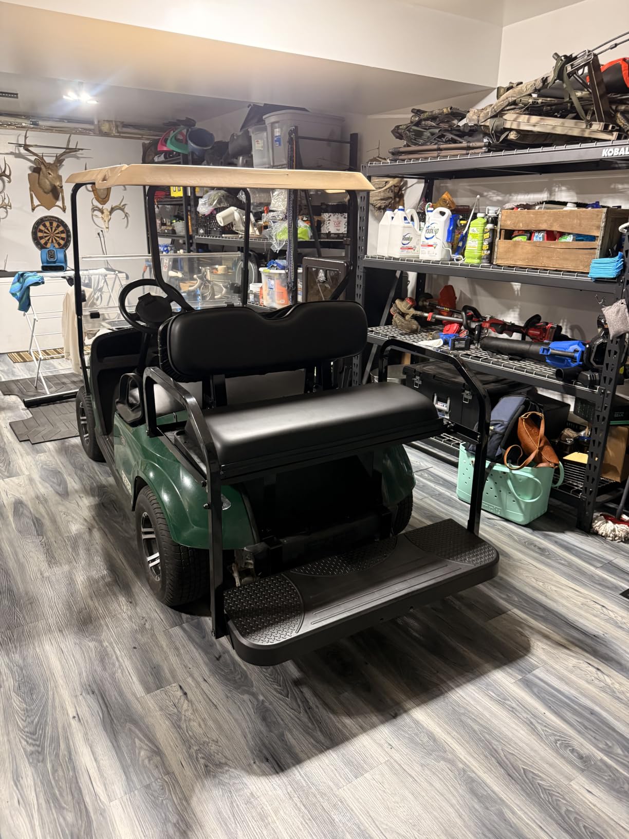 NOKINS Golf Cart Rear Flip Seat Kit Fits EZGO TXT customer photo 2