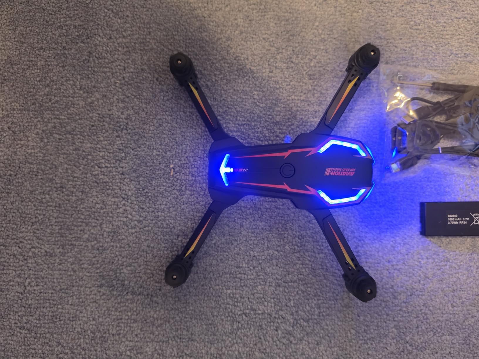 Drone with Camera for Adults, 2K HD FPV Drones with Upgrade Altitude Hold, One-Key Take Off/Landing, Speed Adjustment, Headless Mode, 2 Batteries, Toys Gifts for Teen Boys Girls, Beginner customer photo 1
