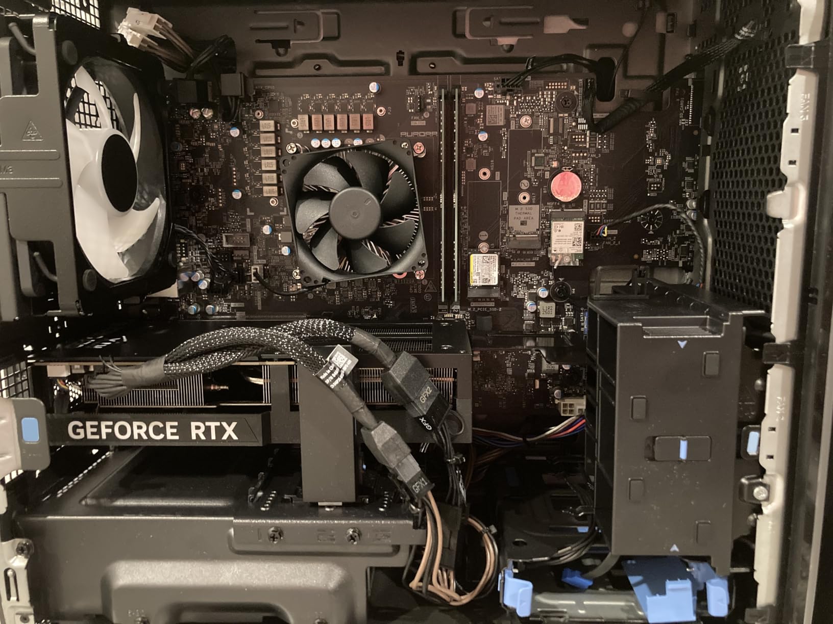Alienware Gaming Desktop, RTX 5060 Ti, Intel Ultra7 265F, Windows 11 Home | 1TB SSD, 16GB DDR5 RAM, Killer 2.5Gb Ethernet, Wi-Fi 7 BE200, Bluetooth, AlienFX lighting, KB216 Keyboard, ACT1250 customer photo 2