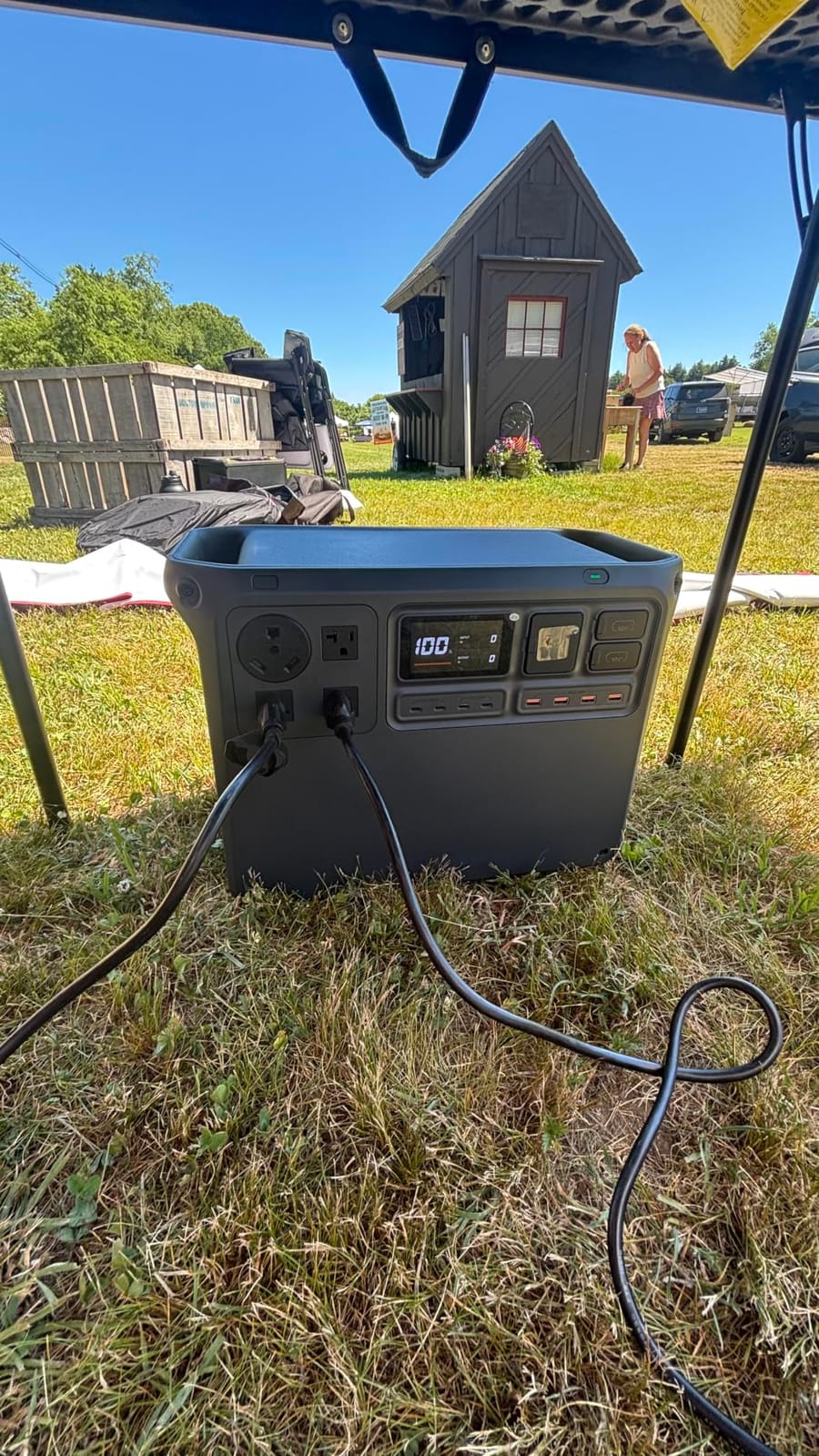 DJI Power 2000 Portable Power Station, 2048Wh LFP Battery customer photo 2