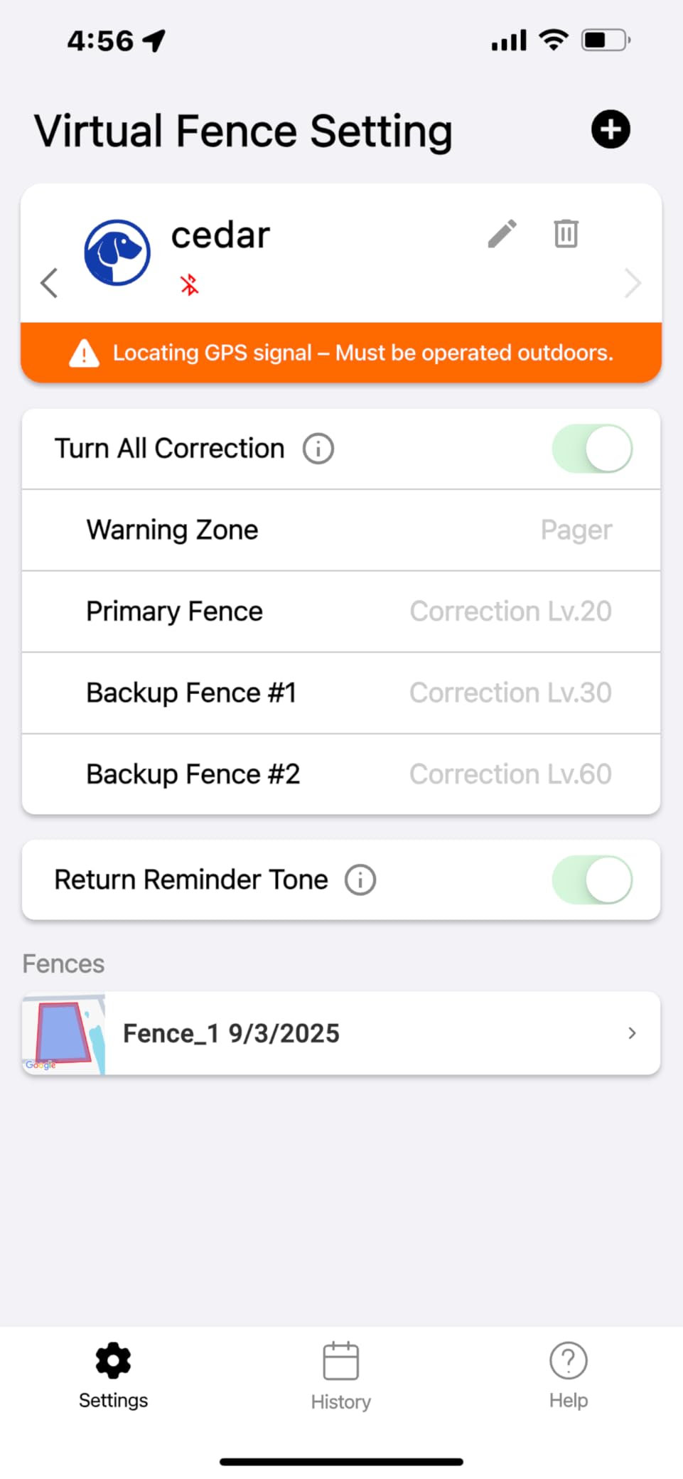 Dogtra GPS Fence - No Subscription, Custom Wireless Dog Fence with App, Smart Guidance & Return Reminder Tone/Vibration/Correction, IPX9K Waterproof Rechargeable Collar, Safe Freedom for Dogs 15 Lbs+ customer photo 1