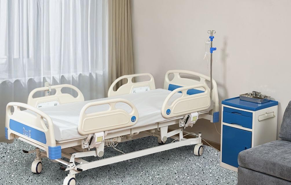 Real Relax 5 Function Full Electric Hospital Bed, Premium Hospital Bed, 4