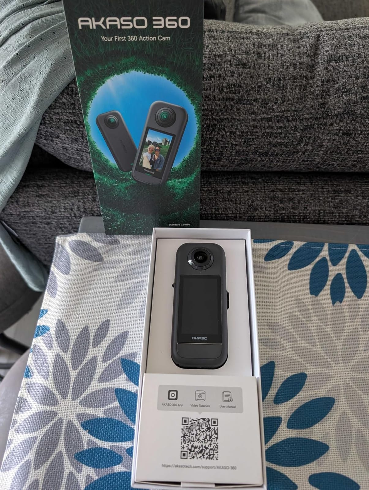 AKASO 360 Action Camera - 5.7K 360 Video with 1/2