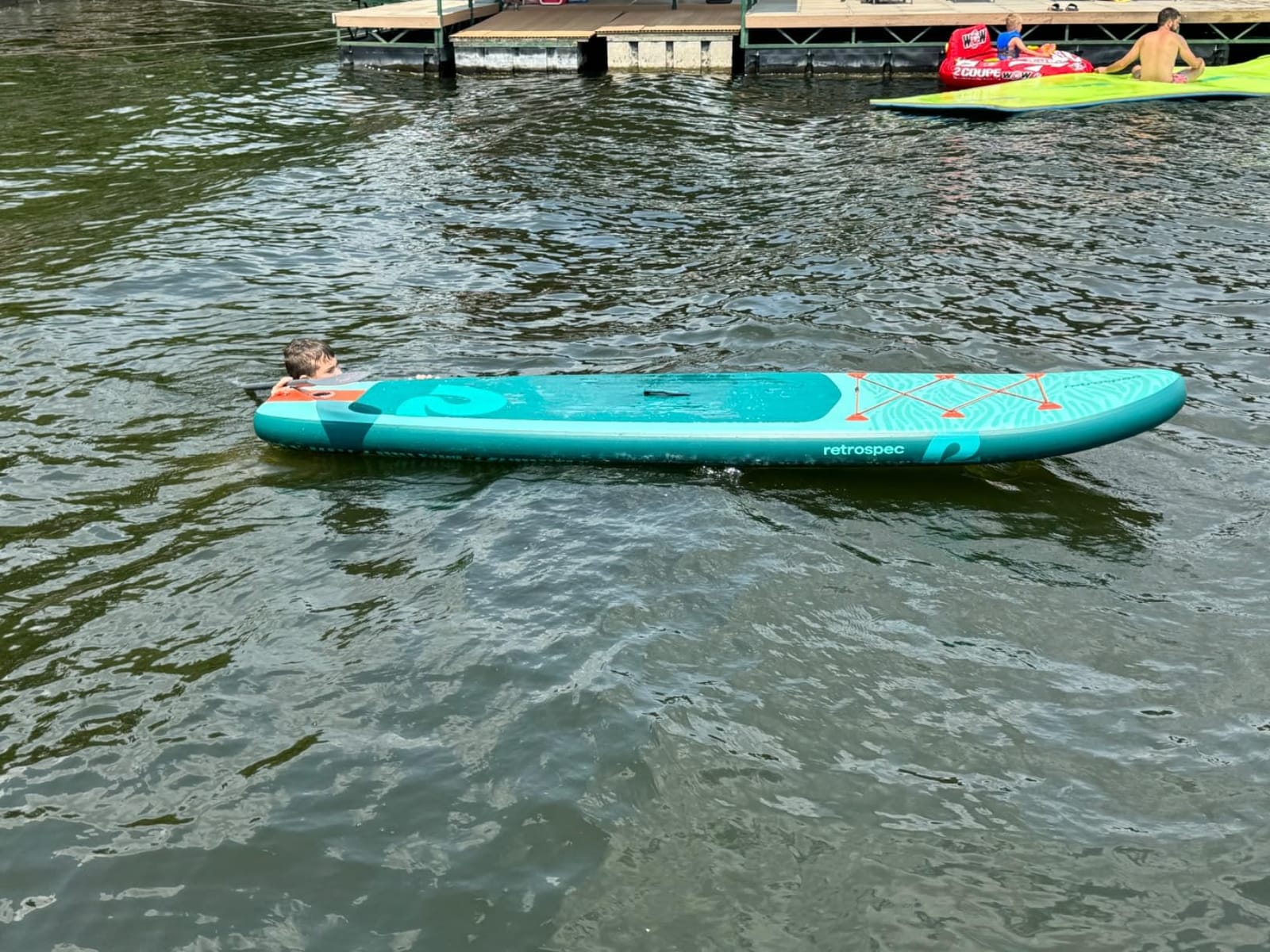 Retrospec Weekender Inflatable Paddle Board 10'6