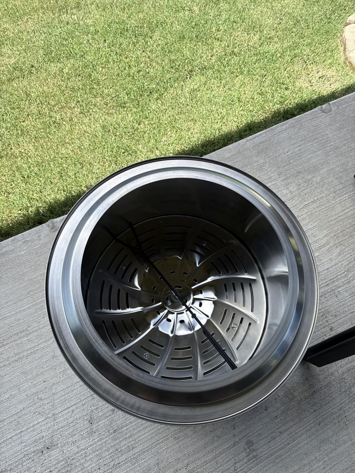 OutVue 19.5 inch Stainless Steel Smokeless Fire Pit with Tote Bag customer photo 2